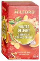 Milford VEC30_00455 Zöld tea  winter delight narancs és gyömbér 20 filter/doboz kép