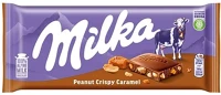 Milka 14.02112 Csokoládé  földimogyorós-karamellás 90g kép