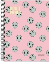 Miquelrius A15295DP87 Dont panic a4 4x35 lap kockás spirálfüzet kép