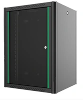 Mirsan MRWTN20U6601 20u fali rack szekrény 600x600mm hegesztett váz, fekete kép