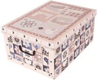 Miss space 7079 Tárolódoboz  maxi 51x37x24 cm love pink szív kép