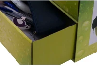 Miss space 7742 Irattartó box  karton 4 fiókos horizontális zárt gyümölcsös kép