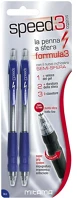 Mitama 2DB-OS KLT., KÉK Golyóstoll  speed 3, 2db-os klt., kék tinta kép