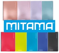 Mitama 62026 Spirálfüzet  maxi a/4 60 lapos négyzethálós vegyes metál színű kép