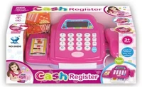 Mk toys MKF411465 Elektronikus pénztárgép kiegészítőkkel rózsaszín kép