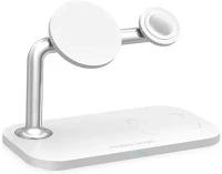 Mobile origin FRL-WCH-31-WHT 3  az 1-ben vezeték nélküli asztali töltő, fehér kép