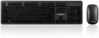 Modecom 5200C 5200c wireless keyboard combo black uk kép