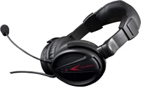 Modecom MC-828 Mc-828 striker headset vezetékes fejpánt hívás/zene fekete kép