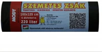 Mody DA503XSZHT5999883231685 Szemeteszsák  (100x125, 220l, 5db/tek, 20tek/karton) kép