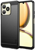 Mofi GP-143055 Realme c51 4g  szilikon telefonvédő ütésállóság, karbon minta, fekete kép