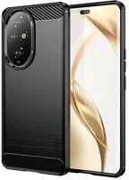 Mofi GP-159335 Honor 200 pro 5g  szilikon telefonvédő ütésállóság, karbon minta, fekete kép
