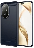 Mofi GP-159341 Honor 200 pro 5g  szilikon telefonvédő ütésállóság, karbon minta, sötétkék kép