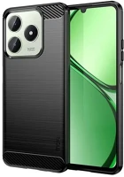 Mofi GP-160685 Realme c63 4g  szilikon telefonvédő ütésállóság, karbon minta, fekete kép