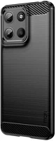 Mofi GP-166209 szilikon telefonvédő ütésállóság, karbon minta, fekete kép