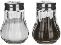 Mono 1605SBT011 Só és borsszóró készlet  üveg és inox 7 cm 2 darabos kép