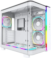 Montech 4710562745948 King 95 pro táp nélküli ablakos ház fehér kép