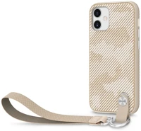 Moshi 99mo117306 Moshi altra slim hardshell case with strap iphone 12 mini sahara beige