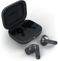 Motorola 57983130414 Moto buds bass vezeték nélküli bluetooth fülhallgató, dark shadow, fekete kép