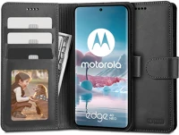 Motorola FD5906302371402-2 Telefontok  edge 60 neo 5g - fekete ráhajtófüles bőr könyvtok kép