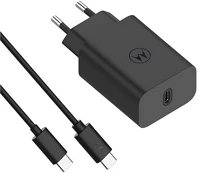 Motorola MOTOCHAR30W hálózati töltő Type-C aljzat 30W, PD gyorstöltő 3.0 + Type-C kábel kép
