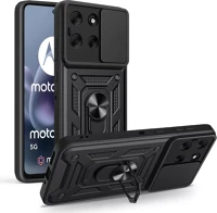 Motorola SP111868 g86 strapabíró tok kameravédelemmel, kitámasztóval, fekete kép