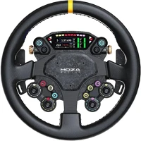 Moza racing RS093 cs pro kormánykerék (dual clutch, rgb, 2,99 inch kijelző, 325mm) kép