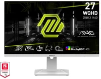 Msi 2560X1440, 1000:1 CR, 300CD/M2, 1MS 180hz, dp, 2x hdmi, white kép