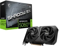 Msi 5060 TI Msi videokártya pci-ex16x nvidia rtx 5060 ti shadow 2x plus 8gb ddr7 oc bulk kép