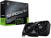 Msi 5070 Msi videokártya pci-ex16x nvidia rtx 5070 shadow 2x 12gb ddr7 oc bulk kép