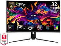 Msi 9S6-3DD54T-001 Msi monitor gaming mag 321cup qd-oled ívelt 31,5