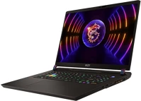 Msi 9S7-17S122-482 Vector gp78 13vi-482hu laptop win 11 home feketeangol nyelvű billentyűzet! kép