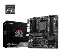 Msi B550M PRO-VDH WIFI B550 sam4  4xddr4 4xsata3 2xm.2 3xpci-e gbit lan wifi5 ac +bt4.2 matx kép