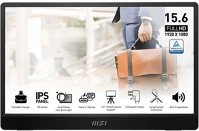 Msi 9S6-3PB70H-020 MSI Monitor Business PRO MP161 E2, 15,6