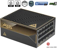 Msi MEG AI1600T PCIE5 Atx desktop tápegység 1600w 80+ platinum box kép
