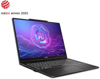 Msi NB VENTUREPRO 16 A2RWFG-068, 16 2K OLED, Core 7 240H, 16GB (1x16), 512GB M.2, RTX 5060 8GB, NOOS, Fekete kép