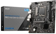 Msi PRO H610M-G DDR4 Msi alaplap s1700  intel h610, matx kép
