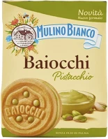 Mulino bianco VEC14_02850 Keksz  baiocchi pisztáciás 240 g kép