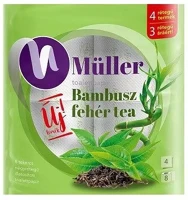 Müller H3042605 Toalettpapír 4 rétegű kistekercses 100% cellulóz 8 tekercs/csomag bambusz  fehér tea kép
