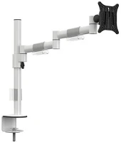 Multibrackets II WHITE M vesa deskmount officeline single ii 15