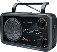 Muse M06DS Analóg rádió kép