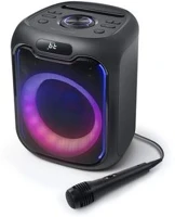Muse COR_SHM1803DJ Hangszóró, bluetooth, mikrofonnal, led fényekkel, 150w,  