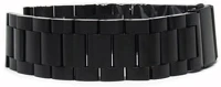 Mybandz 22SKU341 Klasszikus fém óraszíj / fekete / 22mm kép