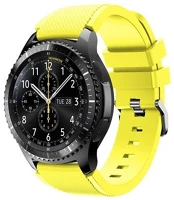 Mybandz 22SKU6108 Szilikon óraszíj /sárga/ / 22mm kép