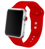 Mybandz APW381643 Szilikon szíj 38/40mm-es apple watch-hoz, piros kép