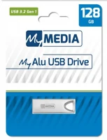 Mymedia 69278 Pendrive, 128gb, usb 3.2 gen1, alumínium ház,  