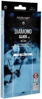Myscreen A12 / M02S protector, diamond glass (edzett gyémántüveg), full glue, fekete kép