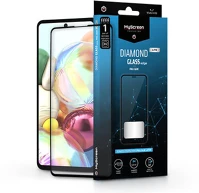 Myscreen LA-2144 Samsung A715F Galaxy A71/M515F Galaxy M51 edzett üveg képernyővédő fólia - MyScreen Protector Diamond Glass Lite Edge2.5D Full Glue - black kép