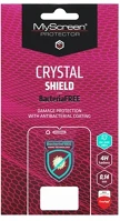 Myscreen M6124CCBF crystal bacteriafree képernyővédő fólia antibakteriális, nem íves kép