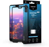 Myscreenprotector la-1934 Huawei p20 edzett üveg képernyővédő fólia - myscreen protector diamond glass    lite edge2.5d full glue - fekete