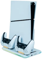 Nacon 2809190 Ps5 slim függőleges állvány és töltőállomás kép